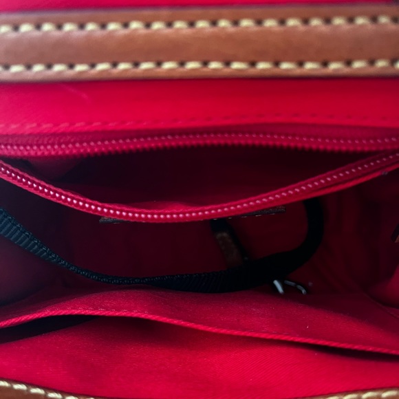 Dooney & Bourke Janine Python Mini Snake Print Satchel W/Crossbody - Picture 3 of 7